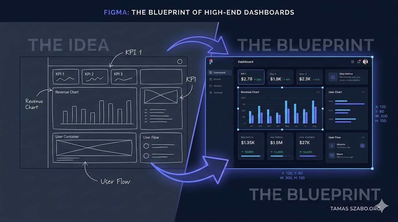 Figma: The Blueprint of High-End Dashboards